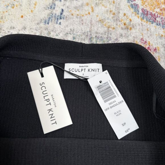 Aritzia Sculpt Knit Off Shoulder Top - Picture 3 of 5